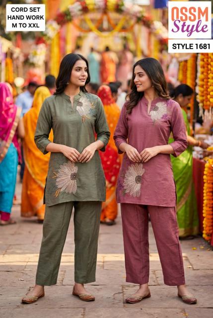 Ossm style 1681 coord set online cloth wholesale market
